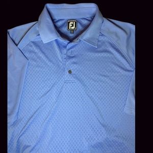 Footjoy Golf Polo XXL Light Blue